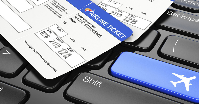 Kiểm tra vé máy bay đã đặt bằng cách nào