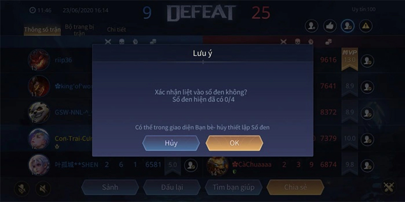 Bạn chọn “OK”