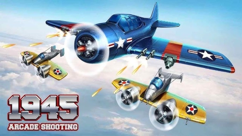 1945 Arcade Shooting – máy bay chiến đấu cổ điển thời Thế chiến II