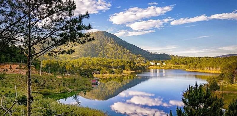 Hồ Tuyền Lâm - Chốn nghỉ dưỡng lý tưởng giữa rừng thông