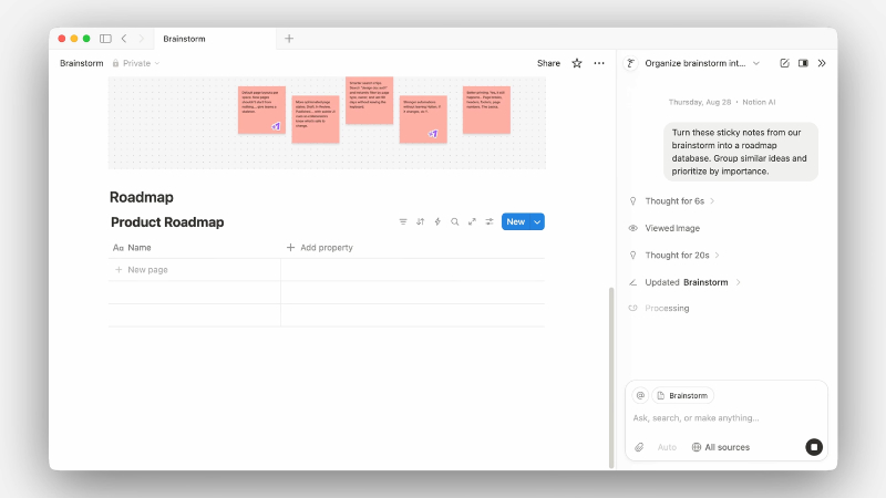 Notion 3.0 với AI Agent