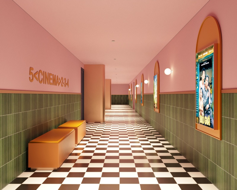 cơ sở vật chất và thiết kế tại rạp