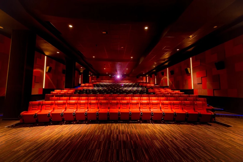 bên trong rạp chiếu phim tại Galaxy Nguyễn Du