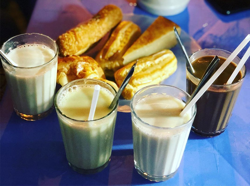 Sữa đậu nành nóng Đà Lạt