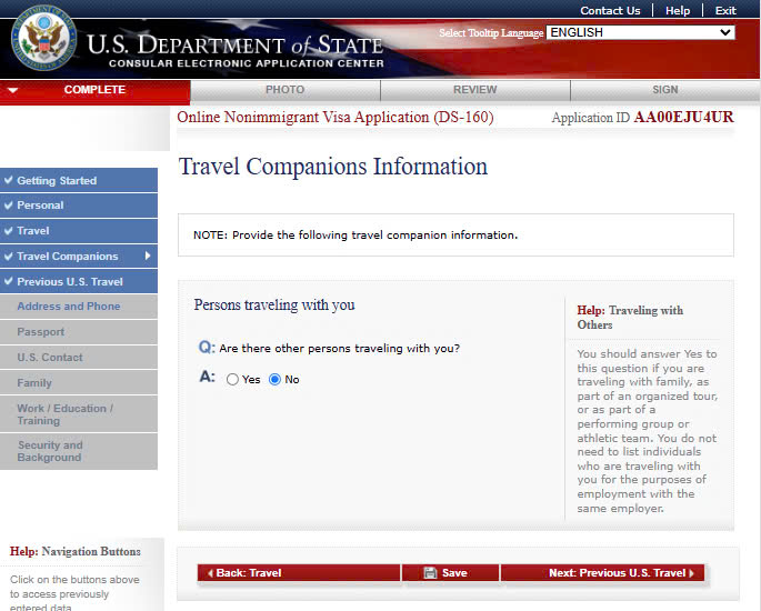 Người cùng đi sang Mỹ