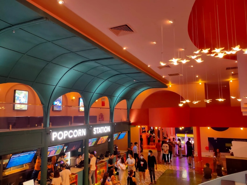 Beta Cinemas Quang Trung với không gian rộng thoáng