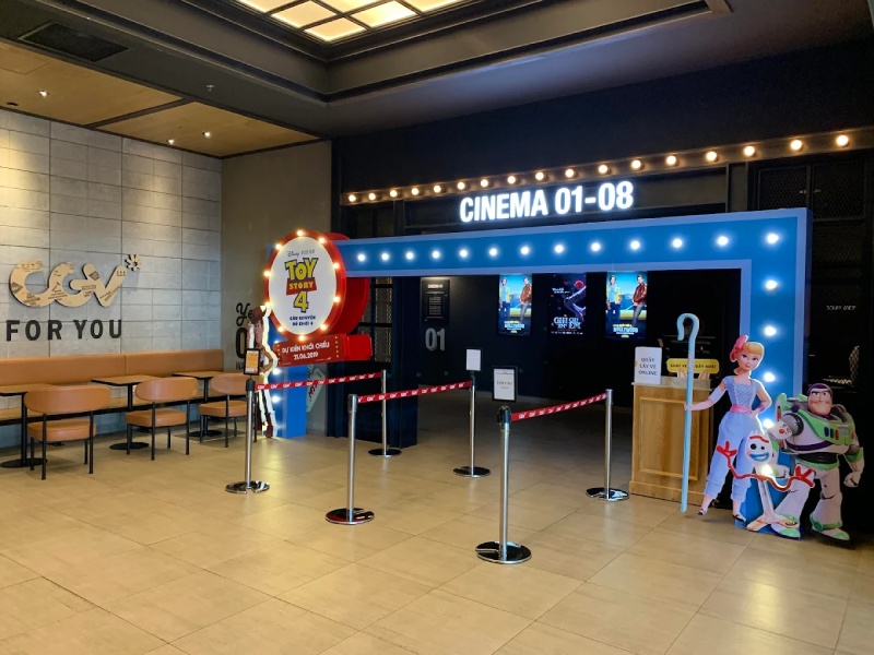 CGV Giga Mall được trang bị hệ thống trang thiết bị hiện đại