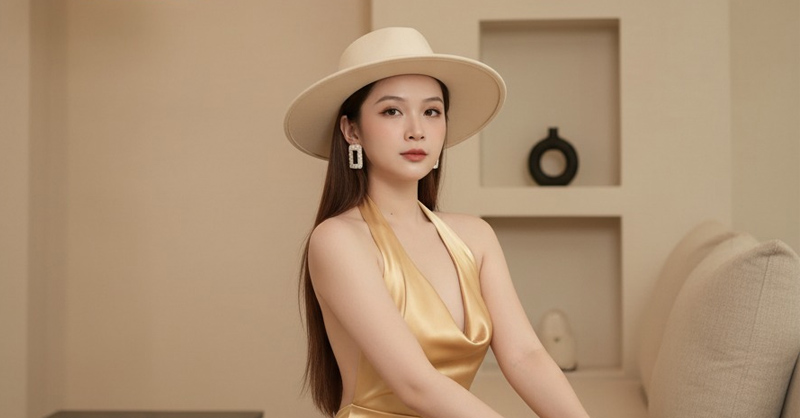 Prompt tạo ảnh quý cô sang chảnh cực chuẩn