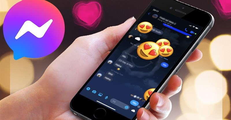 Cách thêm hiệu ứng tin nhắn Messenger trên điện thoại di động
