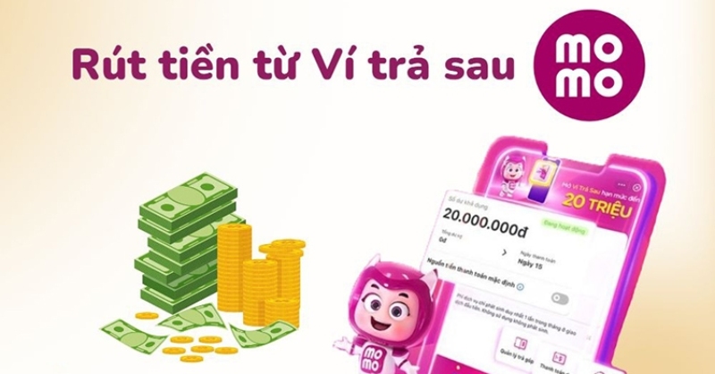 Cách chuyển tiền từ ví trả sau MoMo sang thẻ ATM