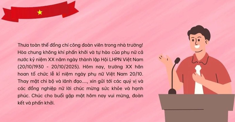 Tổng hợp các bài phát biểu 20/10 hay và ý nghĩa nhất