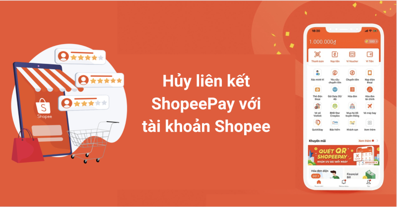 Hướng dẫn cách hủy liên kết ShopeePay với tài khoản Shopee