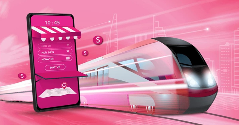 Cách chọn ghế tàu hỏa không bị ngược chiều trên MoMo