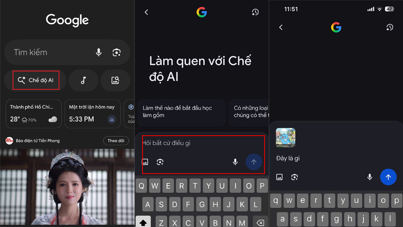 Cách sử dụng chế độ AI trên điện thoại