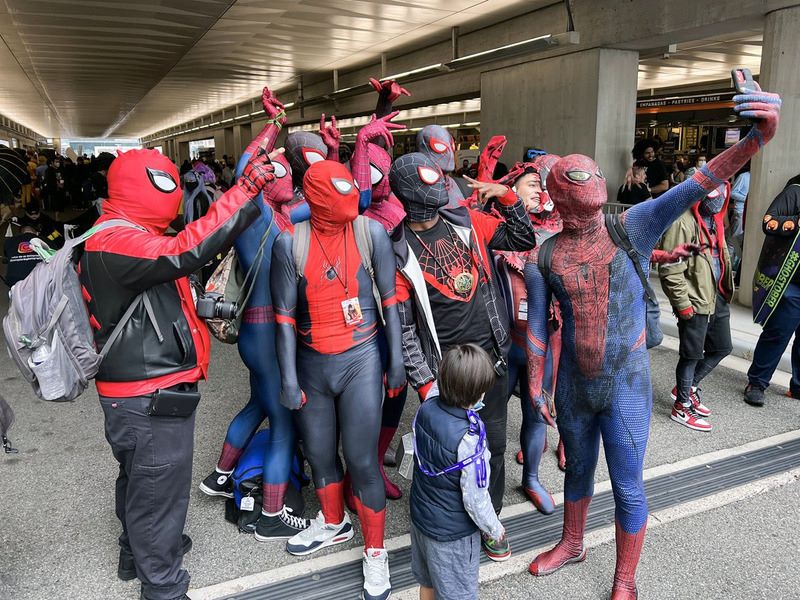 Hoá trang thành các Spider-Man (Marvel)