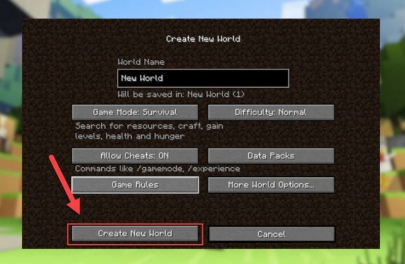 cach-cai-mod-vao-minecraft-pe-2 Vào Minecraft PE và tạo thế giới mới