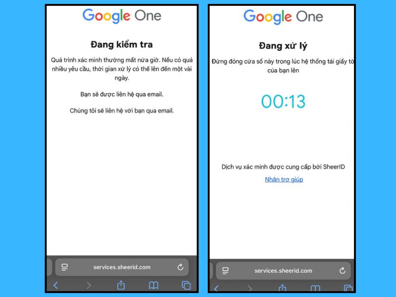 Google thực hiện kiểm tra và xử lý giấy tờ