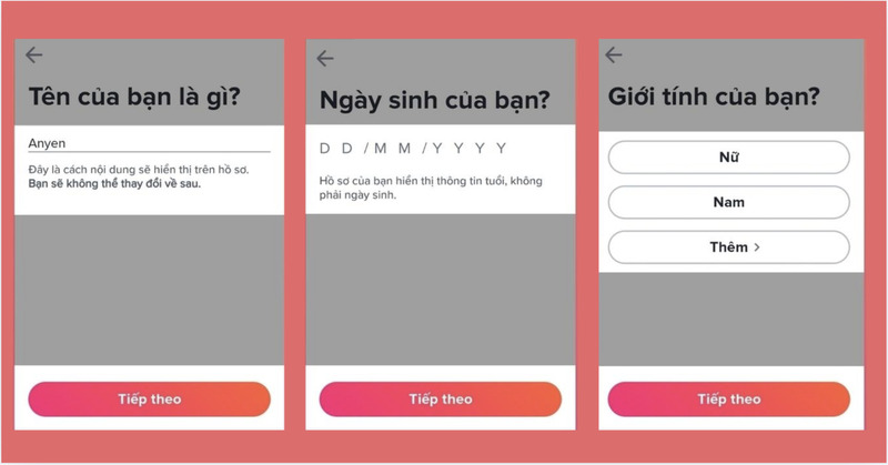 cach-dung-tinder-4 Nhập thông tin cá nhân để đăng ký Tinder