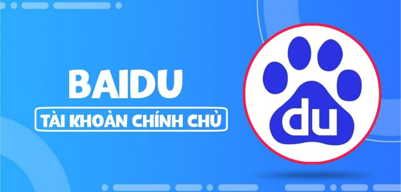 Hướng dẫn tạo tài khoản Baidu chính chủ