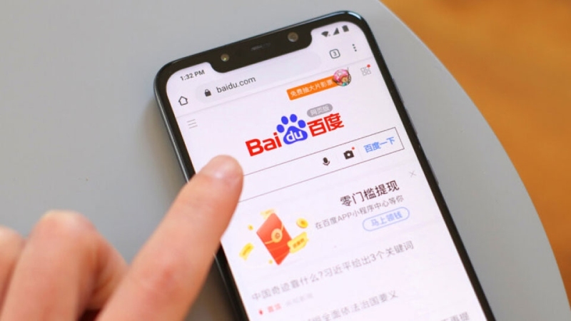 Truy cập trang chủ Baidu trên điện thoại