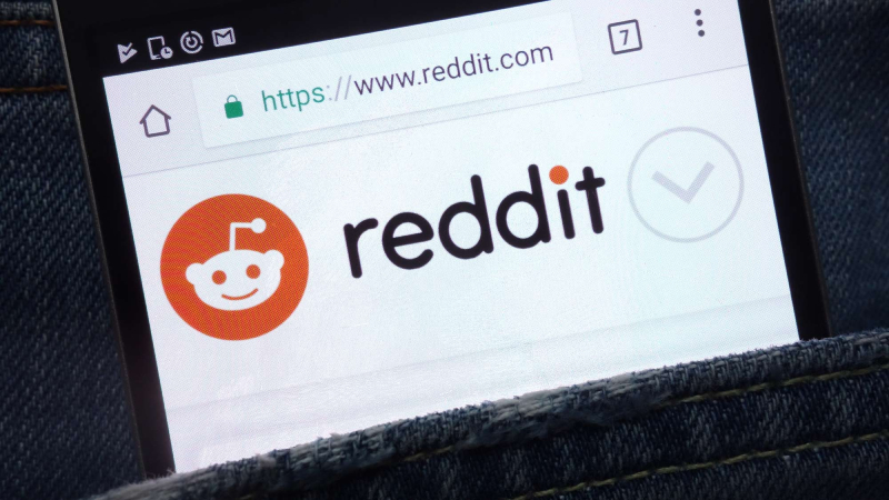Giao diện reddit trên website