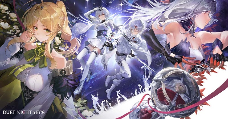 Các nhân vật Duet Night Abyss trong ảnh minh họa chính