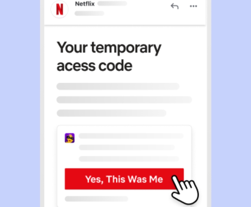 Xác nhận quyền sở hữu tài khoản qua email