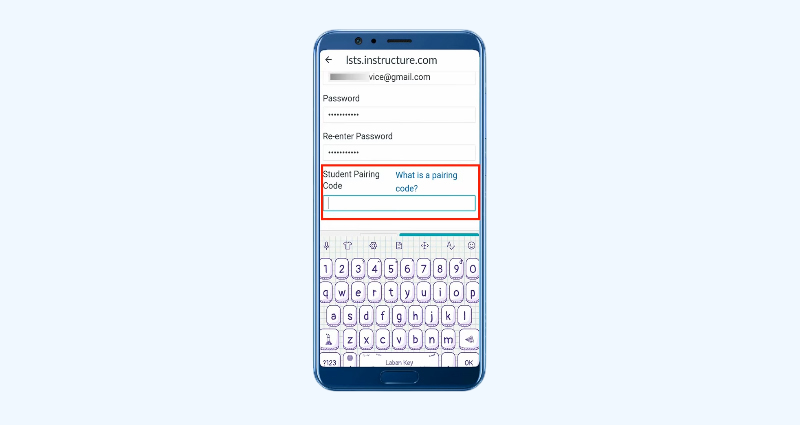Chọn Create Account và nhập thông tin