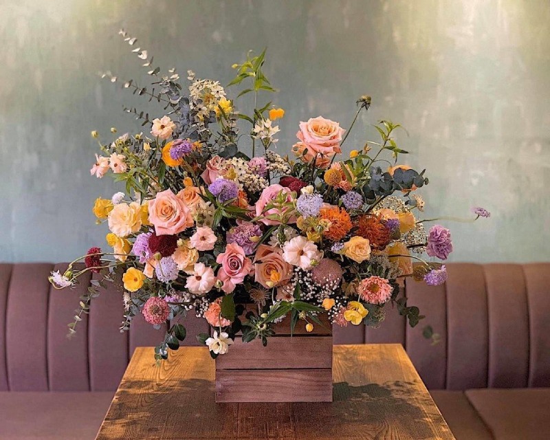 Cắm hoa theo phong cách cổ điển