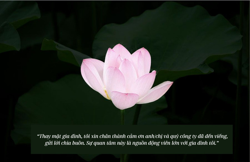 Lời cảm ơn gửi đến đồng nghiệp, đối tác