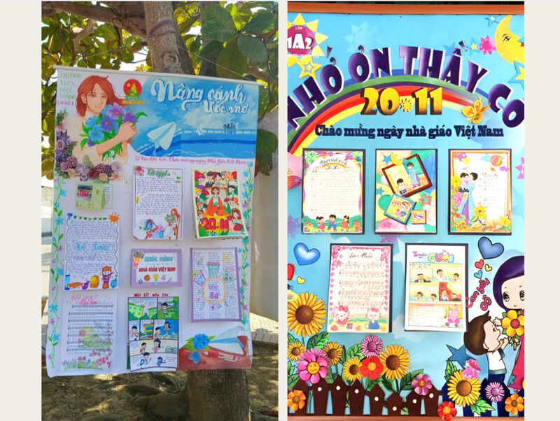 mau-bao-tuong-20-11-15 Mẫu báo tường 20/11 cho các bé tiểu học số 2