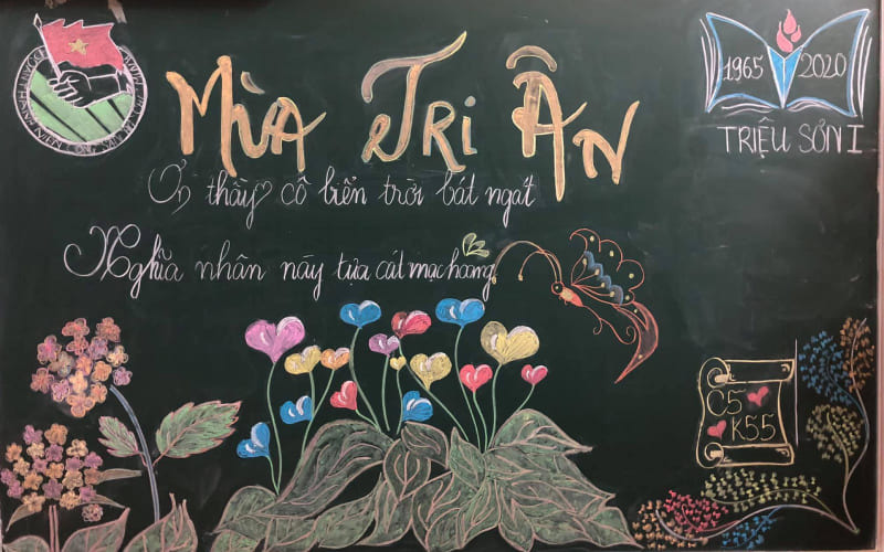 mau-bao-tuong-20-11-27 Mẫu trang trí bảng đen 20/11 số 1