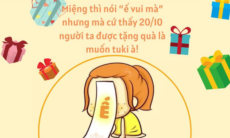 Lưu ngay meme 20/10 độc đáo dành cho FA