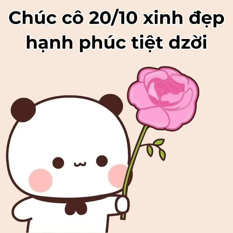Lưu ngay meme chúc cô giáo 20/10 hạnh phúc
