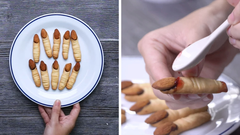 Bánh quy ngón tay ma quái