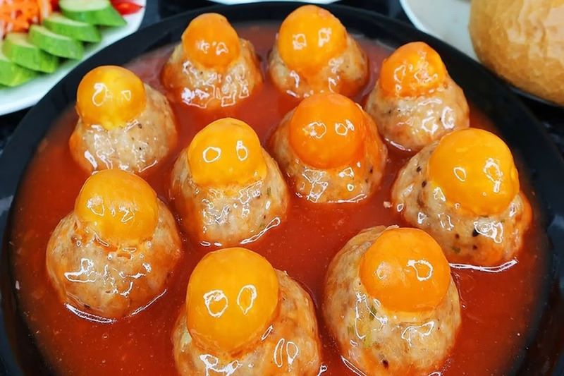 Xíu mại trứng muối