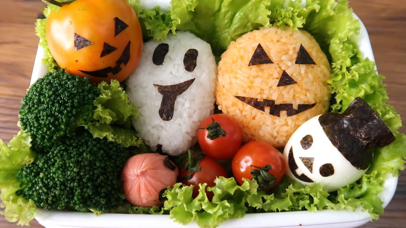 Hộp cơm bento tạo hình Halloween