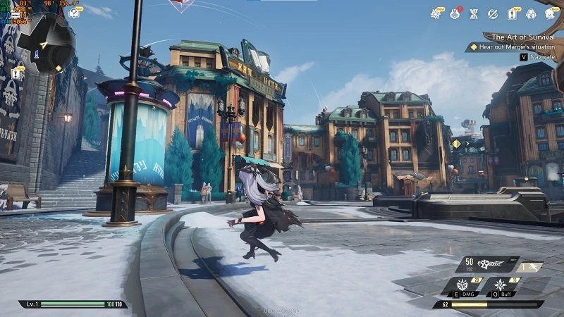 Nhân vật chiến đấu trong môi trường thế giới mở của Duet Night Abyss