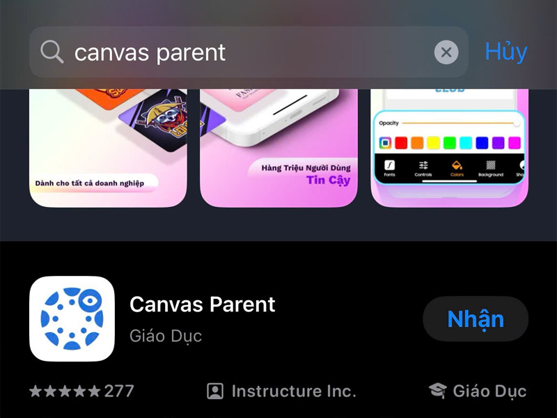 Tải Tìm kiếm "Canvas Parent" về điện thoại
