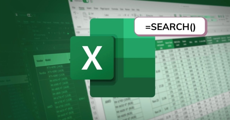 Cách dùng hàm SEARCH, SEARCHB trong Excel kèm ví dụ dễ hiểu