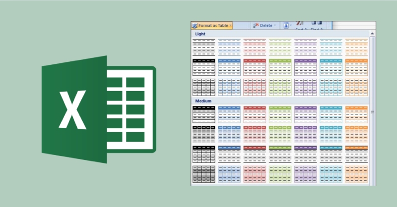 Cách tạo bảng trong Excel và hướng dẫn chỉnh sửa, sử dụng