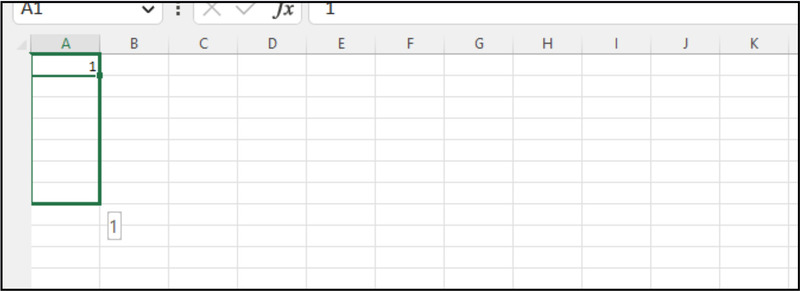 Tự động nhập liệu bằng tính năng AutoFill