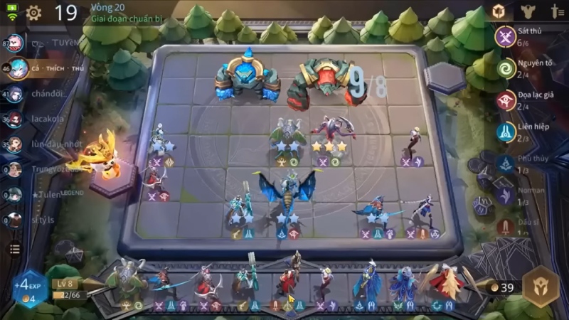 Đội hình Sát Thủ - Tân Liên Hiệp trong Cờ Liên Quân