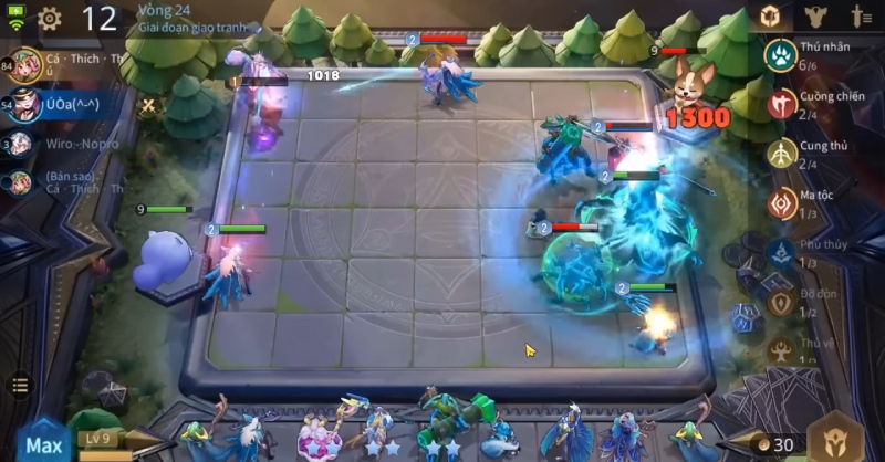 Đội hình Thú Nhân - Trợ Thủ trong Cờ Liên Quân