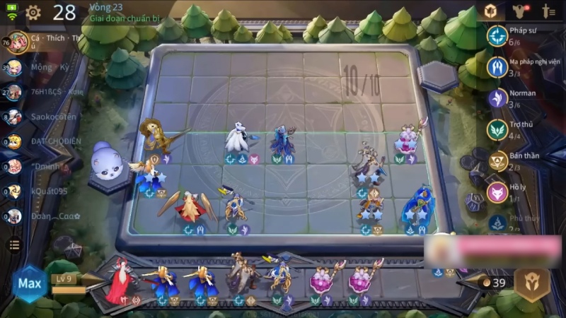 Đội hình Pháp Sư - Bán Thần trong Cờ Liên Quân