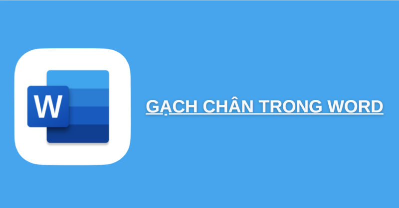 Tiêu đề gạch chân trong Word
