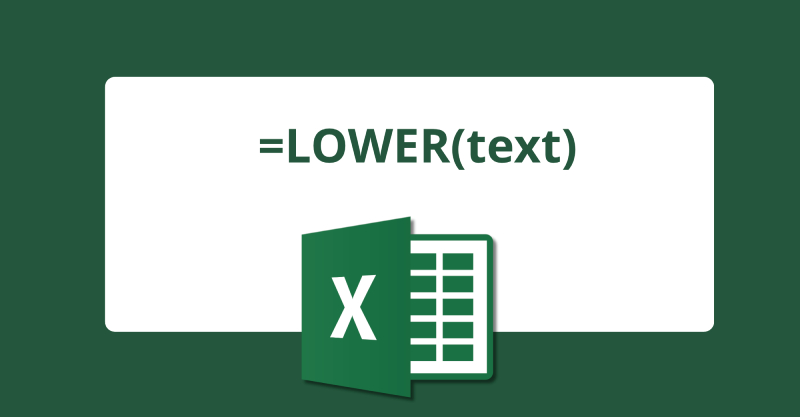 Công thức sử dụng hàm LOWER