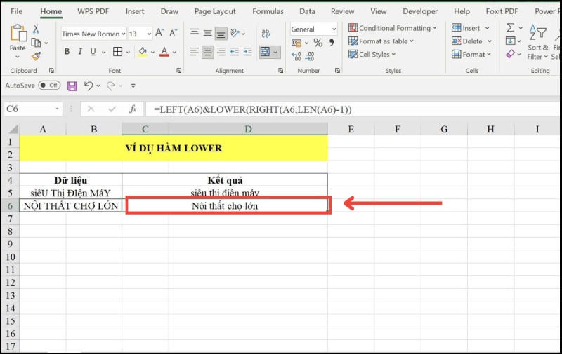 Kết quả trả về là chuỗi ký tự với chữ đầu viết hoa