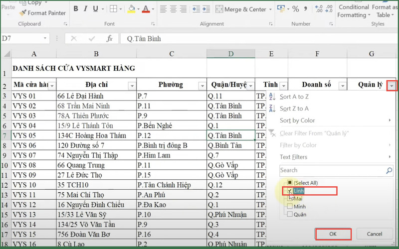 Nhập nội dung cần tìm kiếm vào ô