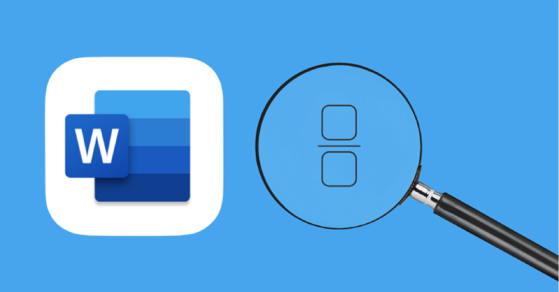 Biểu tượng Microsoft Word và biểu tượng phân số